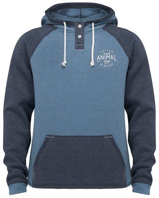 Panelled hooded top · illustrative garment image