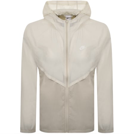 Sand hooded jacket · illustrative garment image